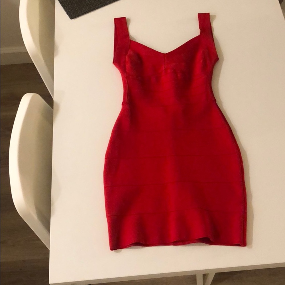Hervel Leger mini dress